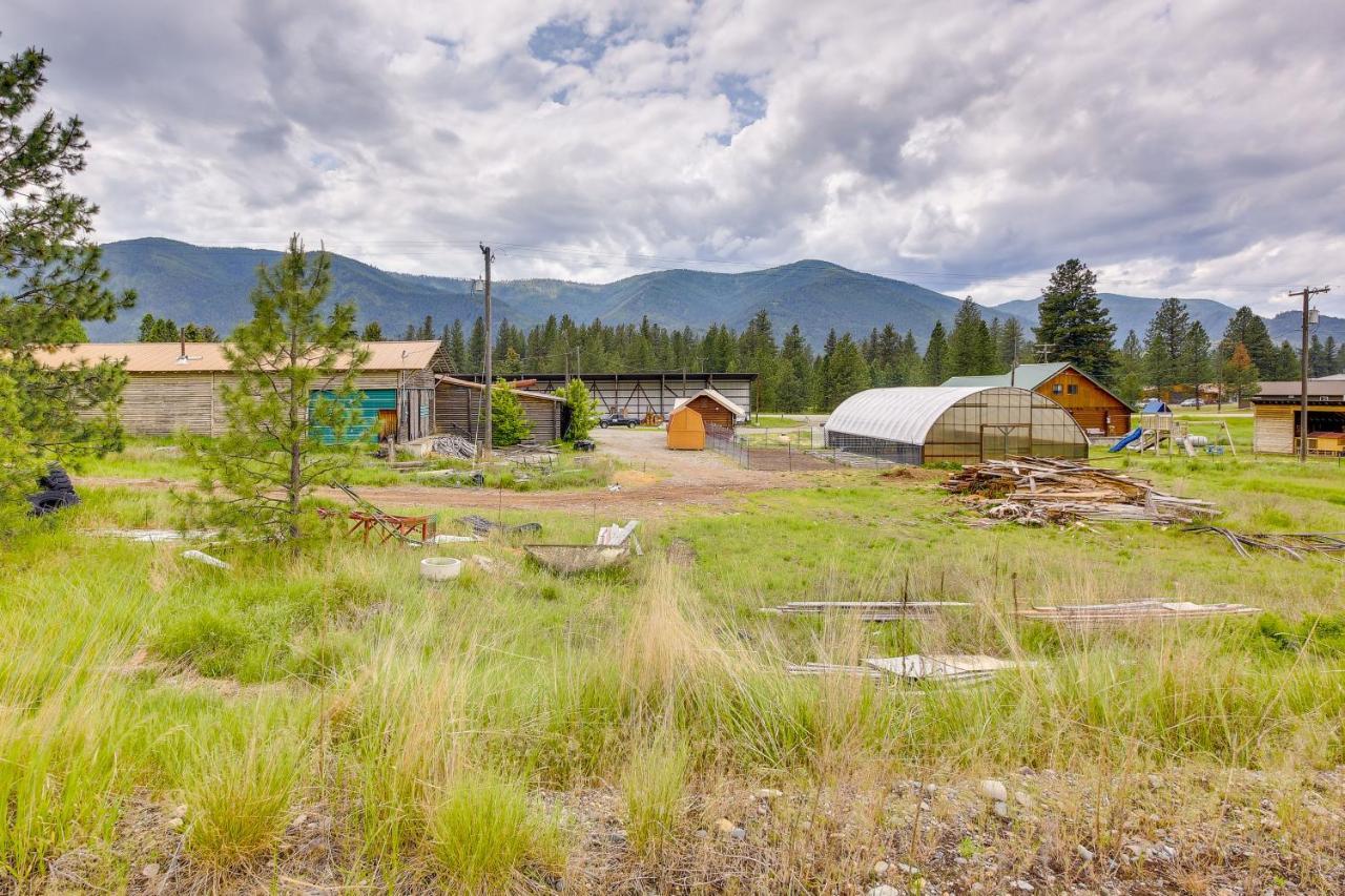 Cozy Thompson Falls Cabin With Mountain Views Villa ภายนอก รูปภาพ